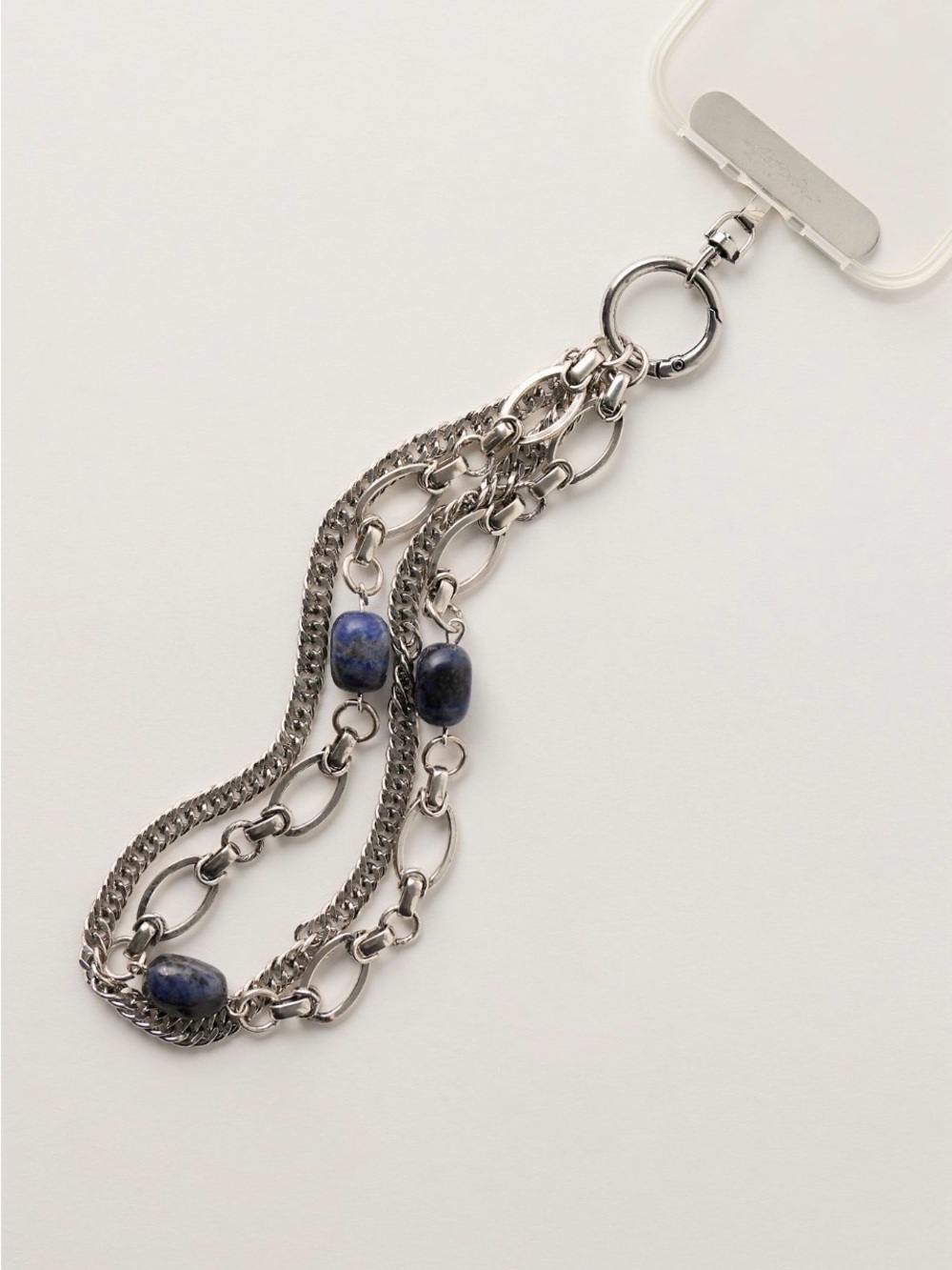Free People Layered Chain Phone Wristlet NWT